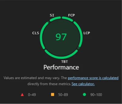 core web vitals